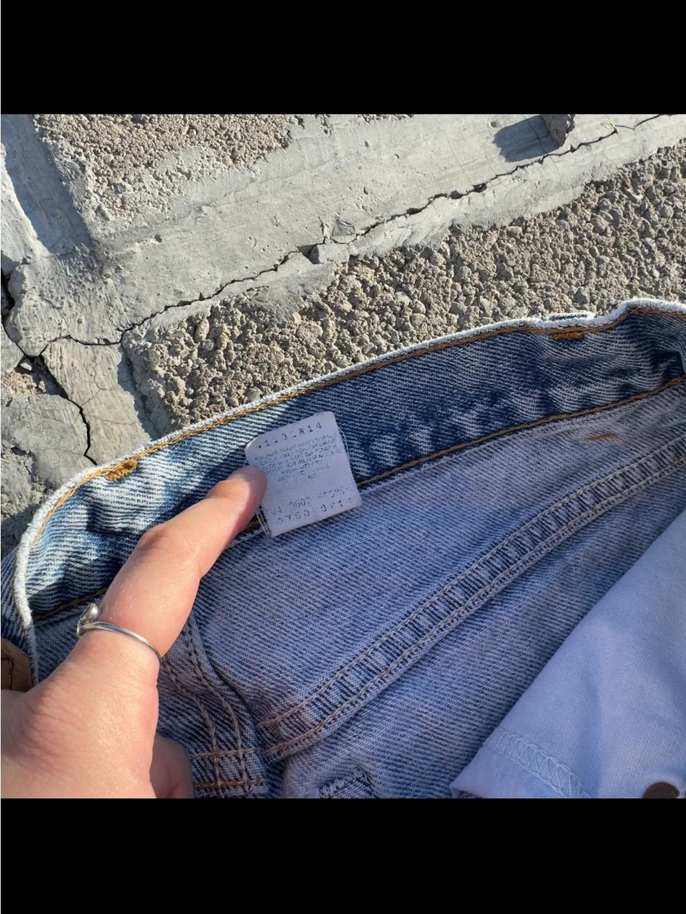 Vintage Levis 550